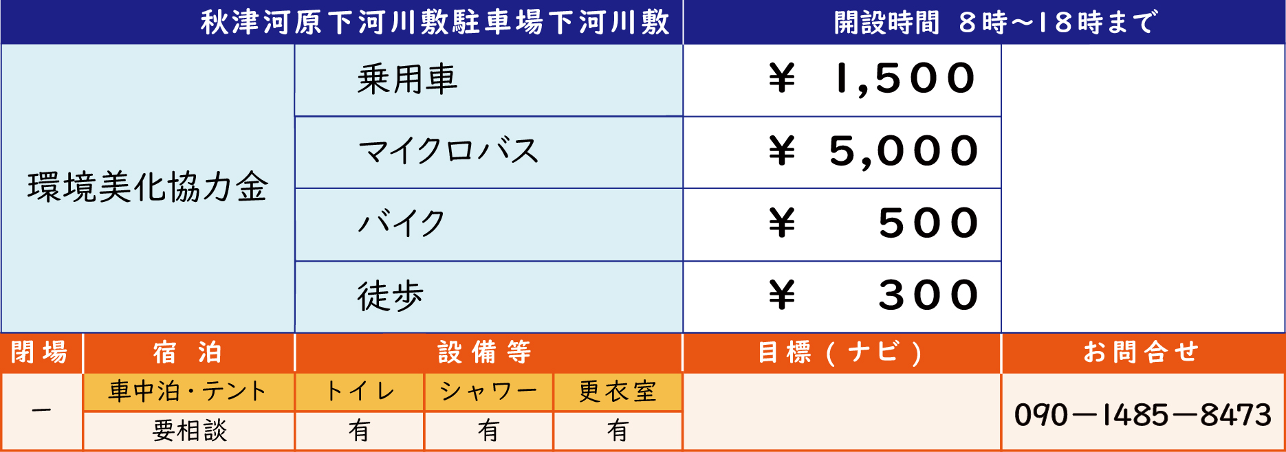 秋津料金