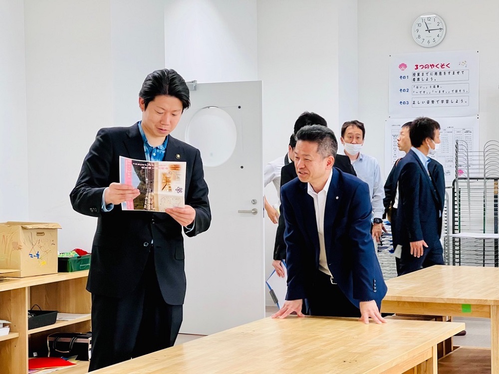 香芝市吉野さくら学園視察