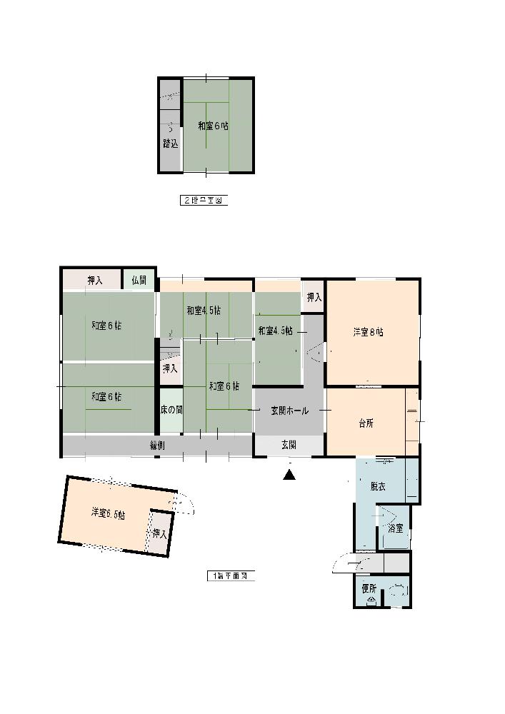 建物の間取り図