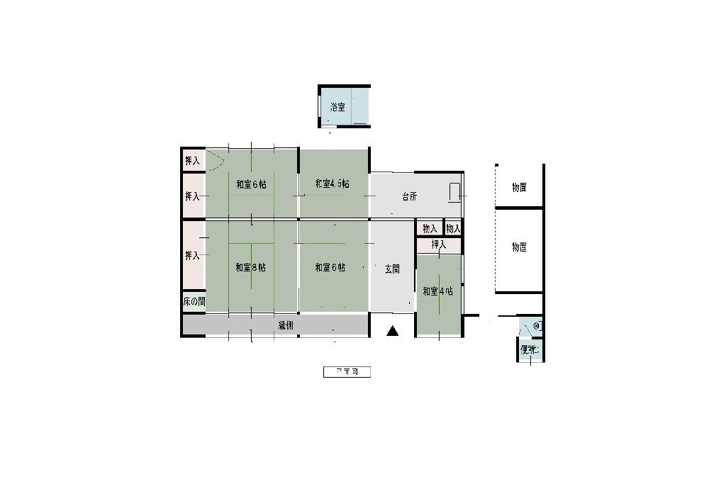 建物の間取り図