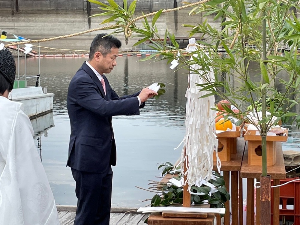津風呂開き