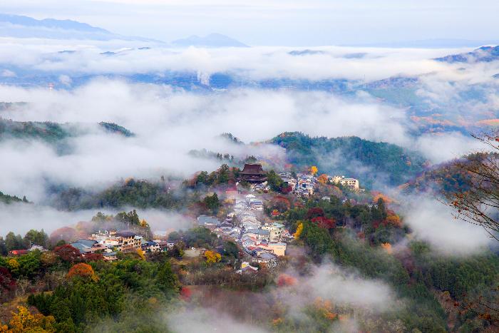 秋の吉野山